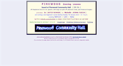 Desktop Screenshot of pinewood.eastangliadance.co.uk