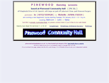 Tablet Screenshot of pinewood.eastangliadance.co.uk